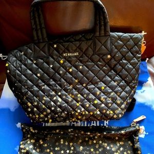 MZ WALLACE Ombré Star Small Metro Tote Deluxe